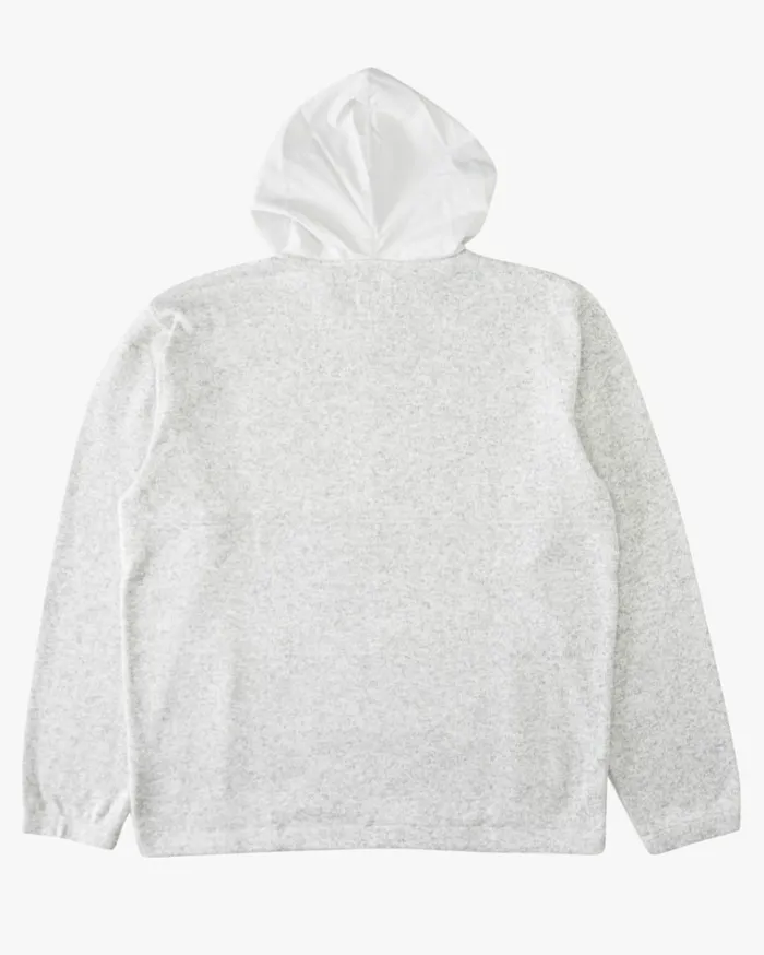 ADiv Boundary Hooded HalfZip Pullover Grey Heather Men Billabong Hoodies and Fleece