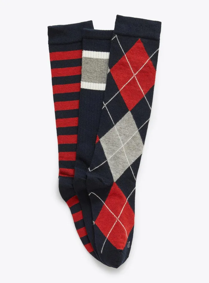 Accessories Boy 216 Il Gufo Cotton Blend Socks Set