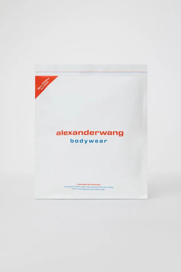 Alexander Wang Bodywear RelaxedFit Shorts In Heavy Cotton Jersey