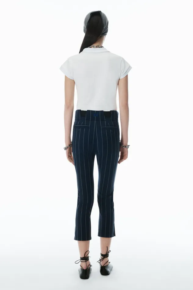 Alexander Wang Pants Baseball Pinstripe Capri Pants 8211 Women