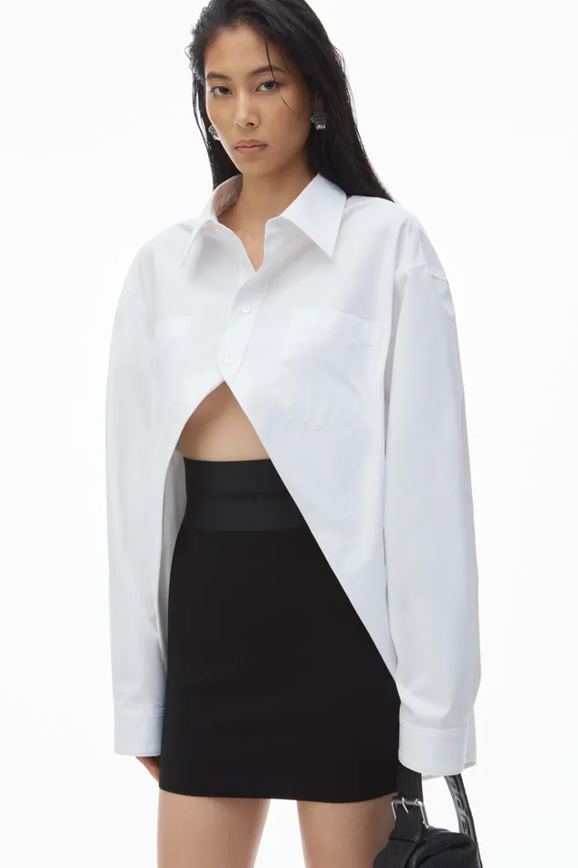 Alexander Wang Skirts Miniskirt With Logo Elastic 8211 Women