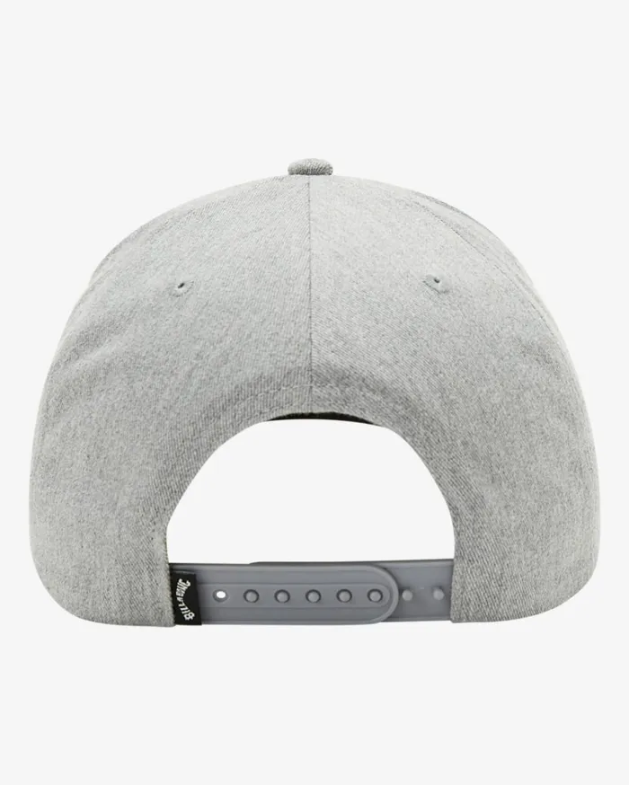 All Day Snapback Hat Grey Heather Men Billabong Hats