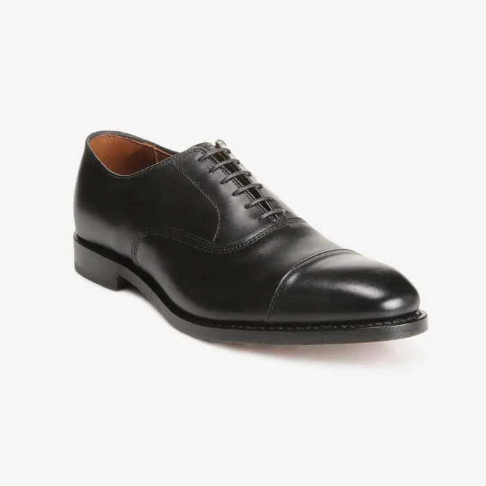 Allen Edmonds Park Avenue CapToe Oxford Black Men Wide Width Shoes