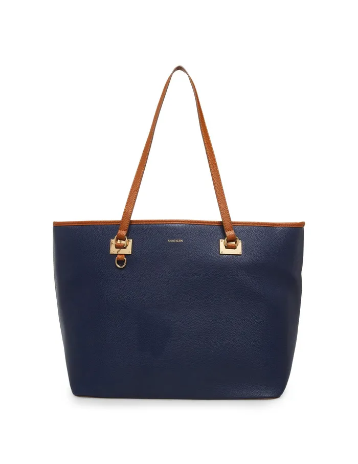 Anne Klein Perfect Work Tote Bag Distant Mountain Women Handbags