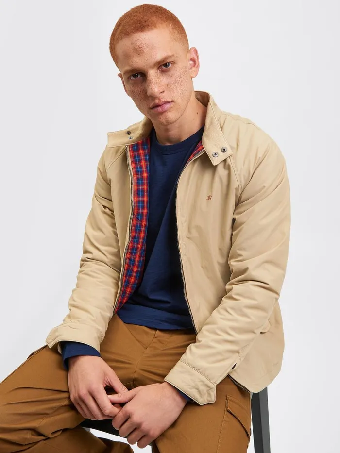 Ben Sherman Harrington Jackets Men The Original Quilted Harrington Jacket 8211 Sand