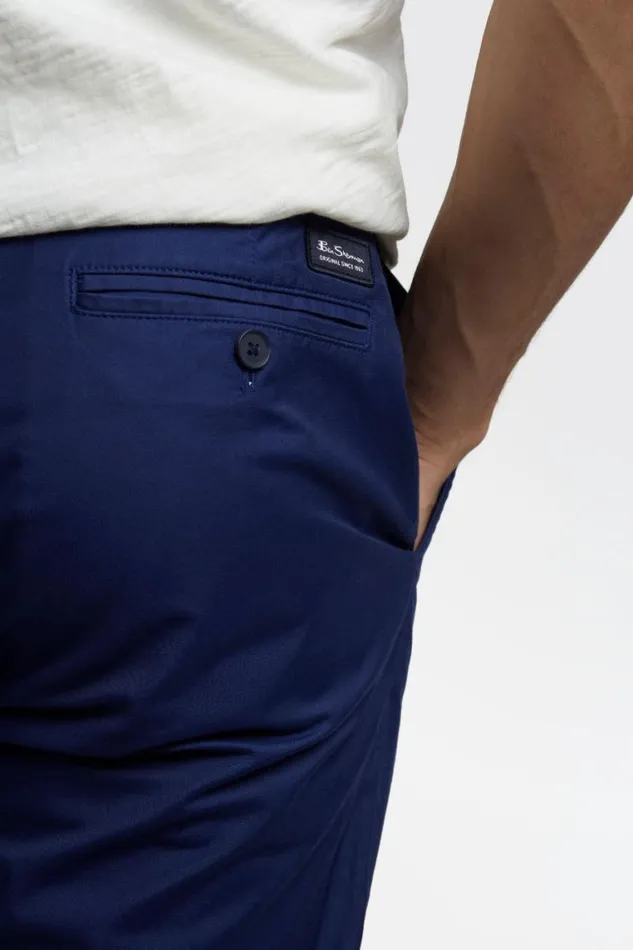 Ben Sherman Pants and Chinos Men Everyday Slim Fit Chino Pant 8211 Navy