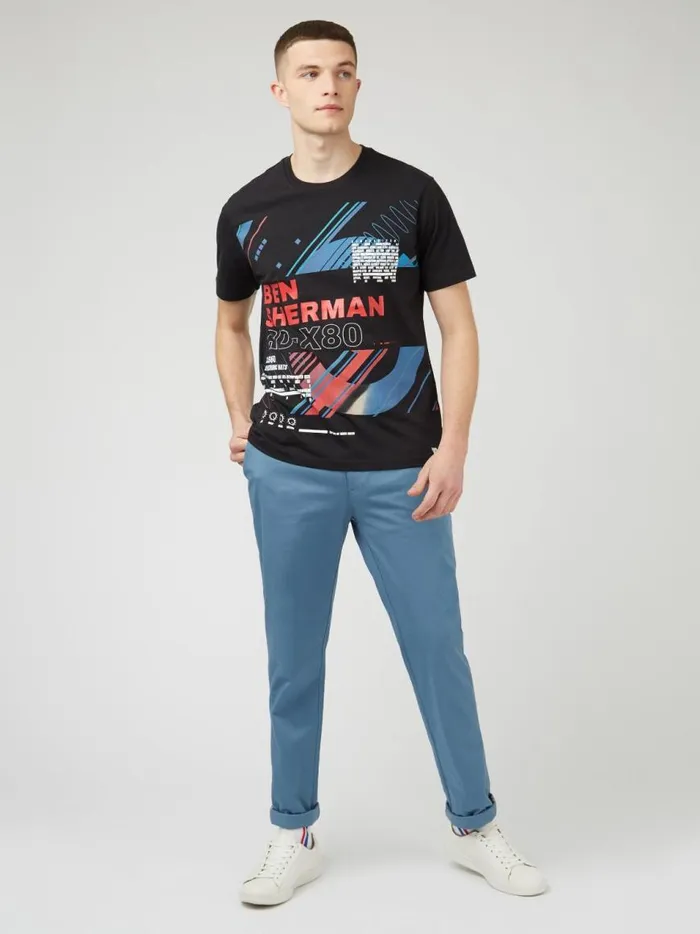 Ben Sherman TShirts and Graphic Tees Men Signature 1980s Graphic Tee Ben Sherman TShirts and Graphic Tees Men Signature 1980s Graphic Tee
