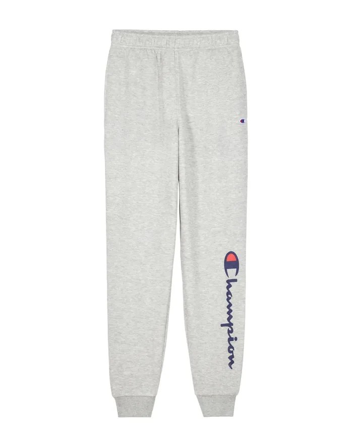 Big Kids039 Powerblend Fleece Joggers Classic Script Logo 25034 Oxford Grey Heather Kids Champion Pants Big Kids039 Powerblend Fleece Joggers Classic Script Logo 25034 Oxford Grey Heather Kids Champion Pants