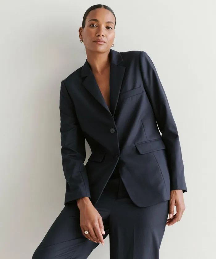 Blazers Women Jenni Kayne Brentwood Blazer Dark Navy