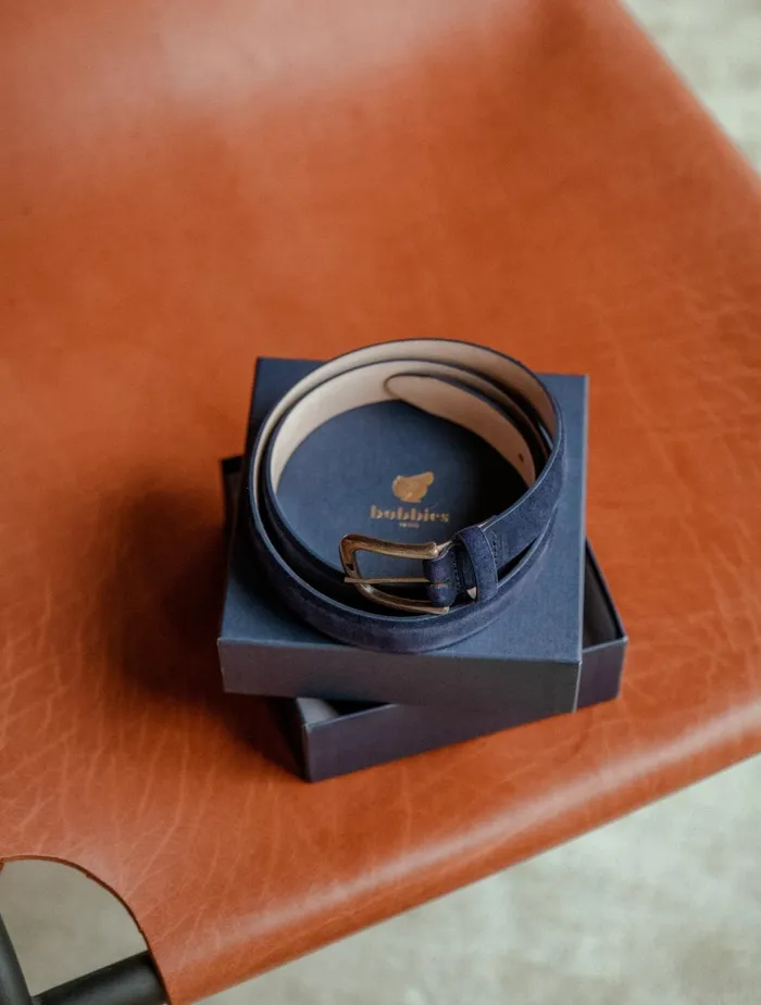 Bobbies Belts Recife Navy Blue 8211 Men