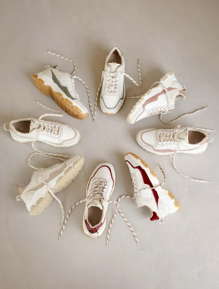 Bobbies Sneakers Kiwa White and Papyrus 8211 Women