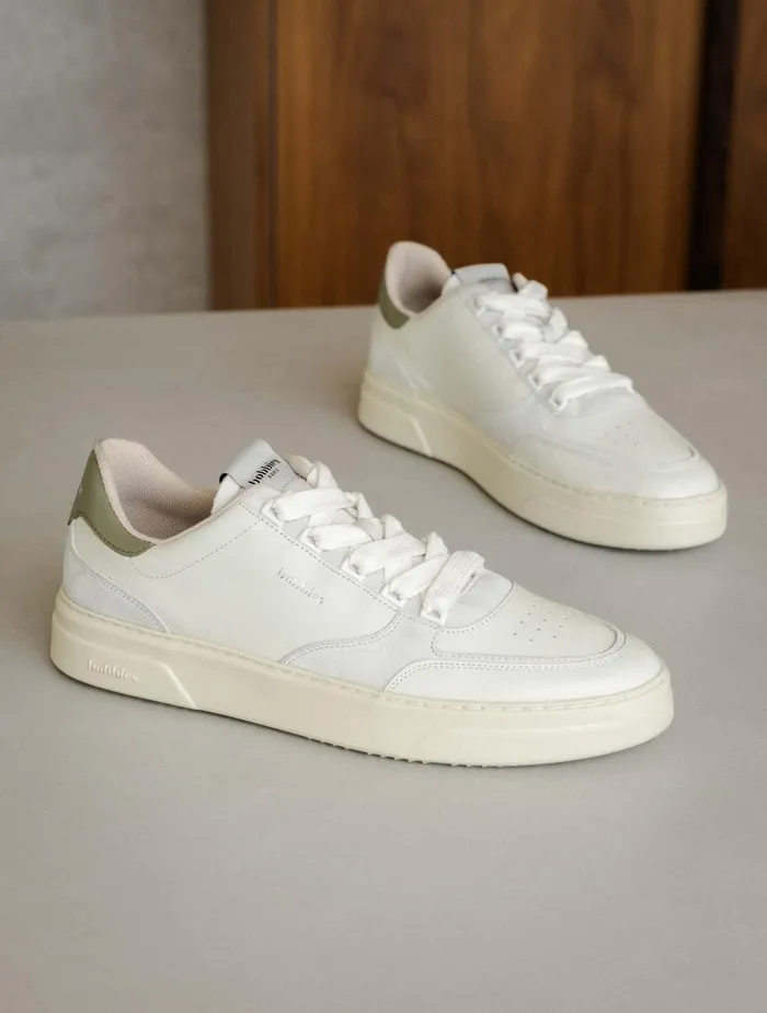 Bobbies Sneakers Thanassi Off White and Rosemary 8211 Men