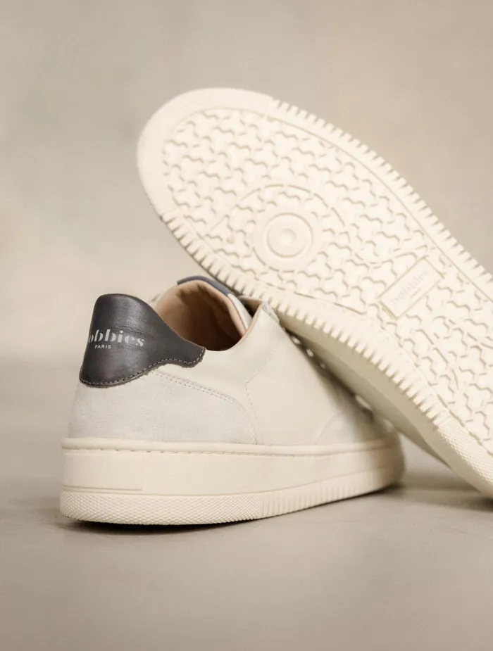 Bobbies Sneakers Travis Off White and Graphite 8211 Men