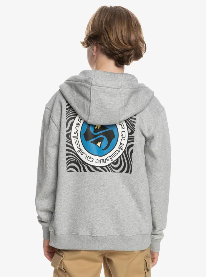 Boys Quiksilver Sweatshirts and Hoodies Boy039s 816 Shadow Groove Zip Up Hoodie Light Grey Heather Boys Quiksilver Sweatshirts and Hoodies Boy039s 816 Shadow Groove Zip Up Hoodie Light Grey Heather