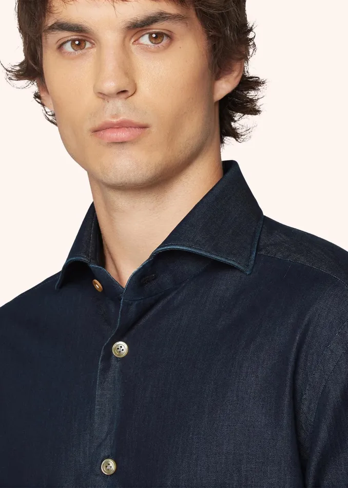 CASUAL DENIM SHIRT Men Kiton Shirts CASUAL DENIM SHIRT Men Kiton Shirts