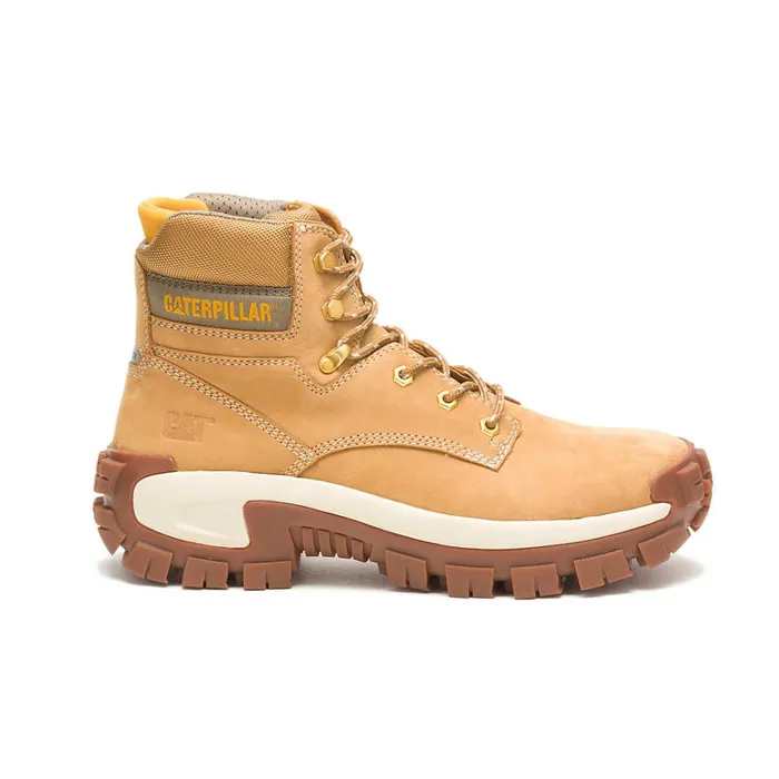 Cat Footwear Boots Men039s Invader Hi Steel Toe Work Boot Honey Reset 8211 Men