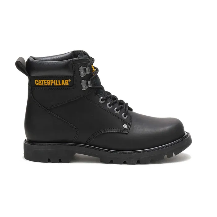 Cat Footwear Boots Men039s Second Shift Work Boot Black 8211 Men