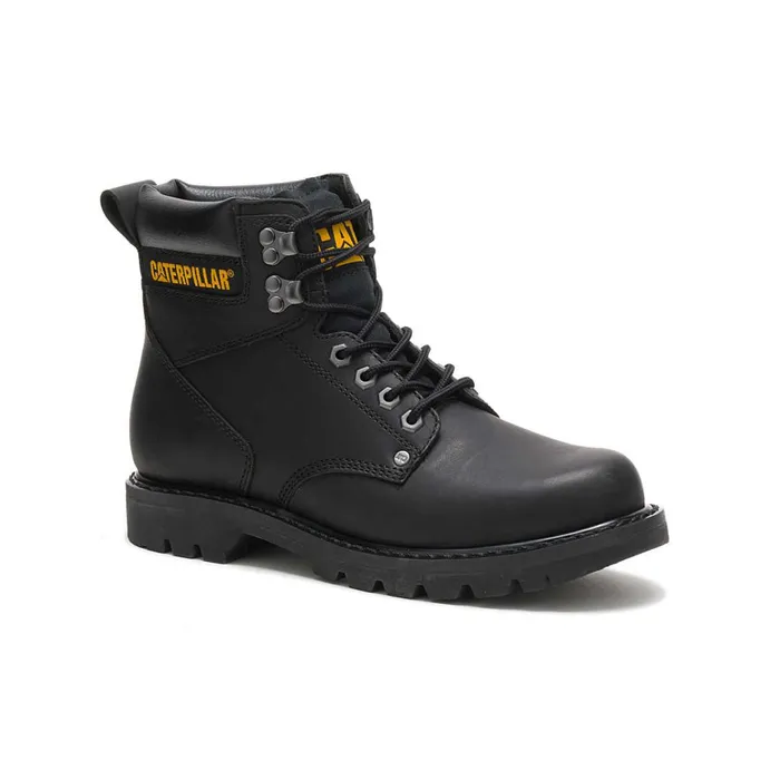 Cat Footwear Boots Men039s Second Shift Work Boot Black 8211 Men