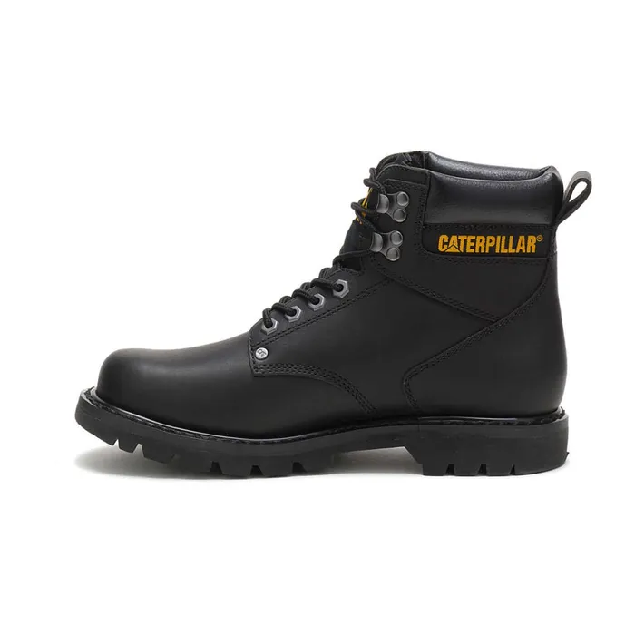 Cat Footwear Boots Men039s Second Shift Work Boot Black 8211 Men