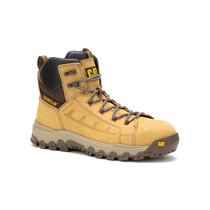 Cat Footwear Boots Men039s Threshold Rebound Waterproof Composite Toe Work Boot Honey Reset 8211 Men