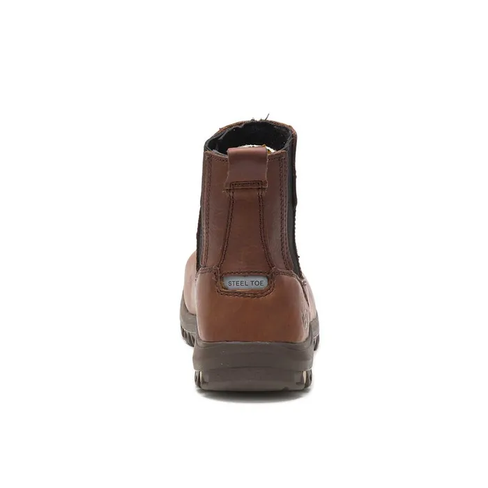 Cat Footwear Boots Women039s Abbey Steel Toe Work Boot Butterscotch 8211 Women