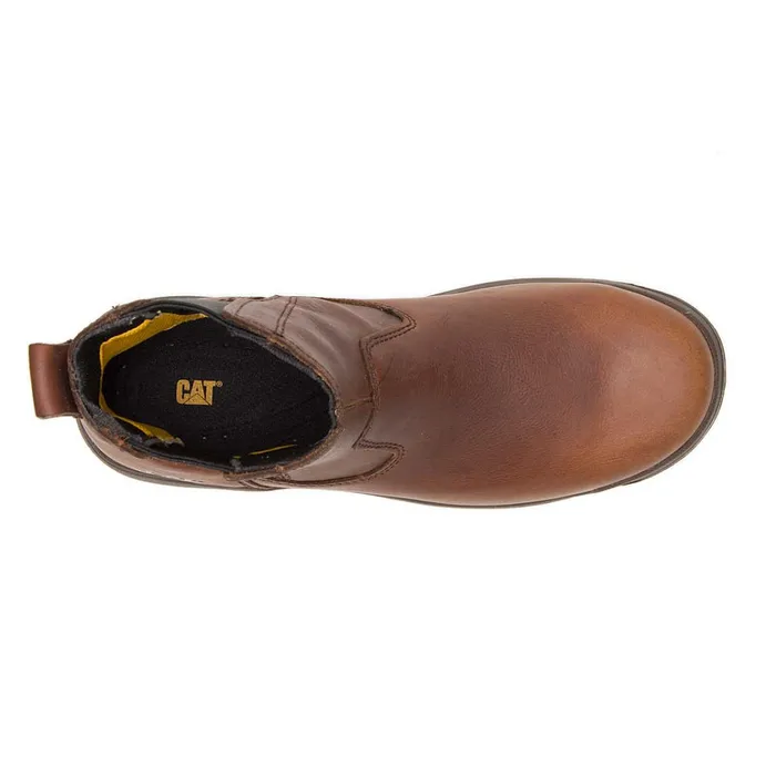 Cat Footwear Boots Women039s Abbey Steel Toe Work Boot Butterscotch 8211 Women