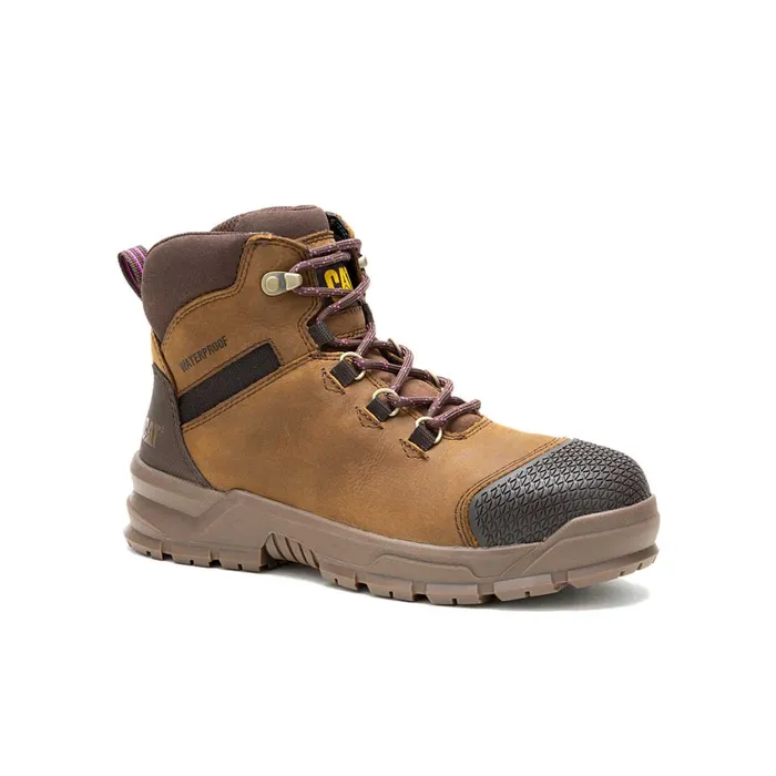 Cat Footwear Boots Women039s Accomplice X Waterproof Steel Toe Work Boot Crisp 8211 Women