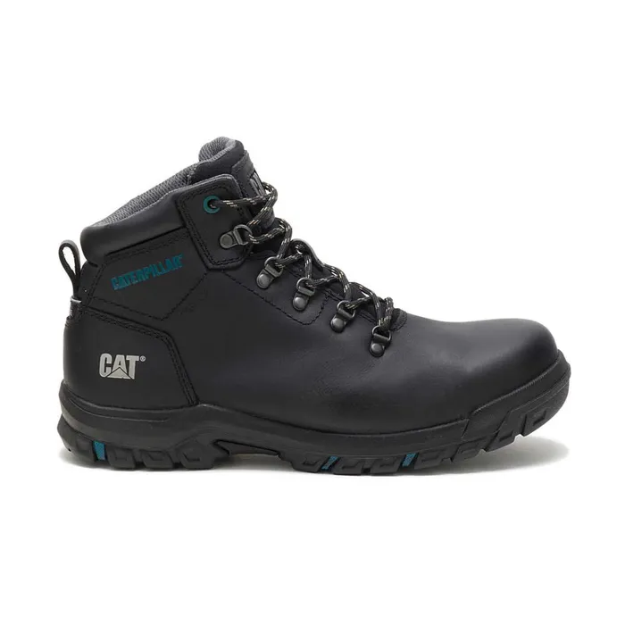Cat Footwear Boots Women039s Mae Steel Toe Waterproof Work Boot Black 8211 Women