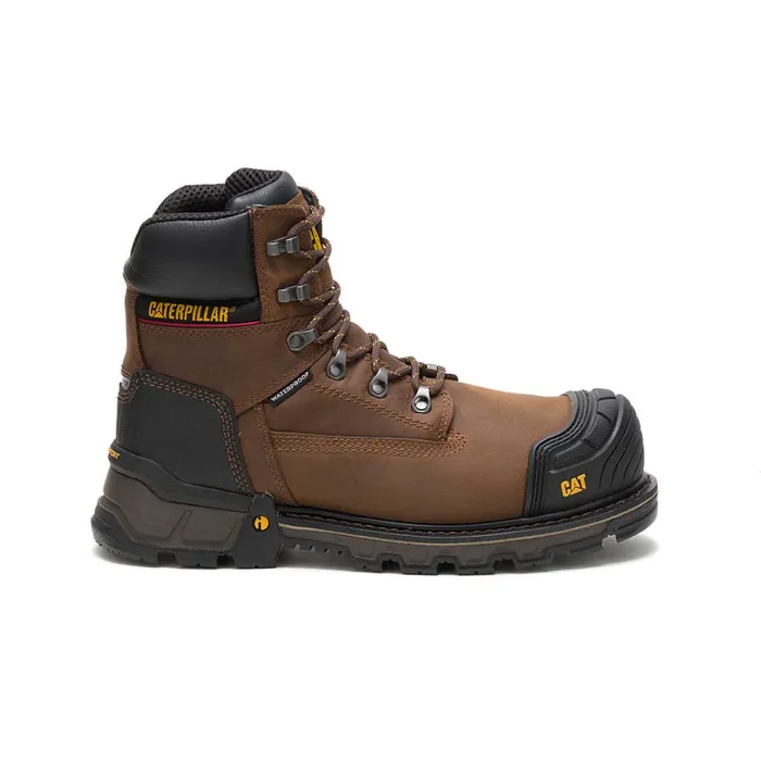 Cat Footwear Composite Toe Men039s Excavator XL 6034 Waterproof Composite Toe Work Boot Dark Brown 8211 Men Cat Footwear Composite Toe Men039s Excavator XL 6034 Waterproof Composite Toe Work Boot Dark Brown 8211 Men