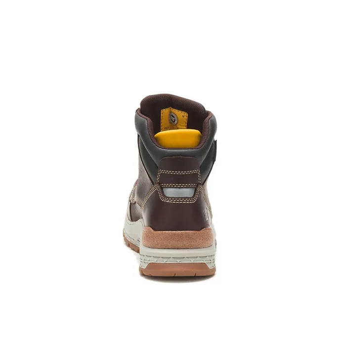 Cat Footwear Soft Toe Men039s Impact Waterproof Work Boot Friar Brown 8211 Men