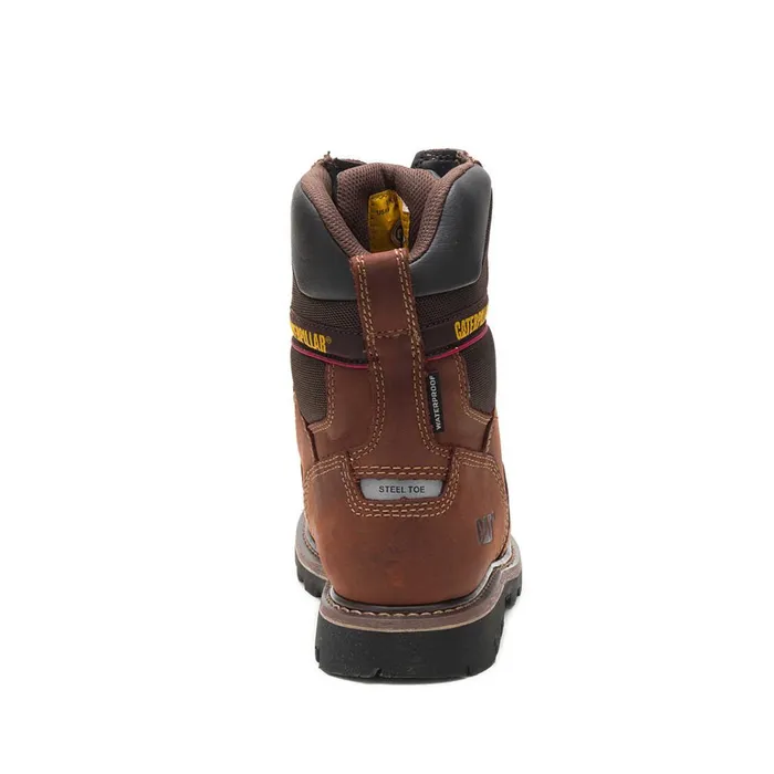 Cat Footwear Steel Toe Men039s Alaska 20 8034 Waterproof Thinsulate Steel Toe Work Boot Walnut 8211 Men