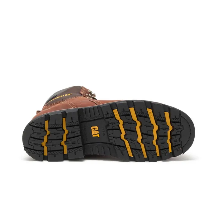 Cat Footwear Steel Toe Men039s Alaska 20 8034 Waterproof Thinsulate Steel Toe Work Boot Walnut 8211 Men