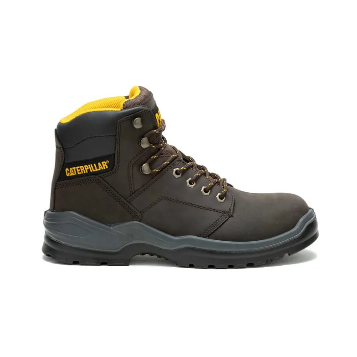 Cat Footwear Steel Toe Men039s Striver Steel Toe Work Boot Brown 8211 Men