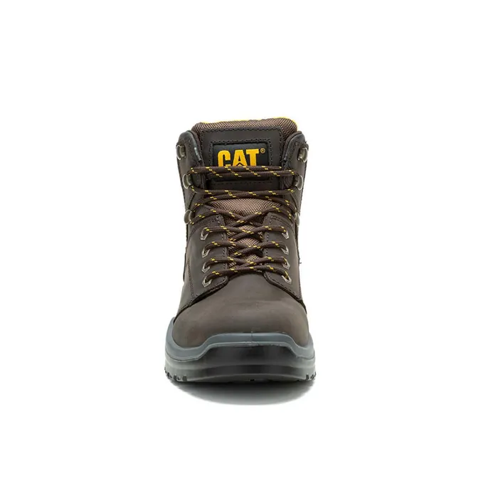 Cat Footwear Steel Toe Men039s Striver Steel Toe Work Boot Brown 8211 Men