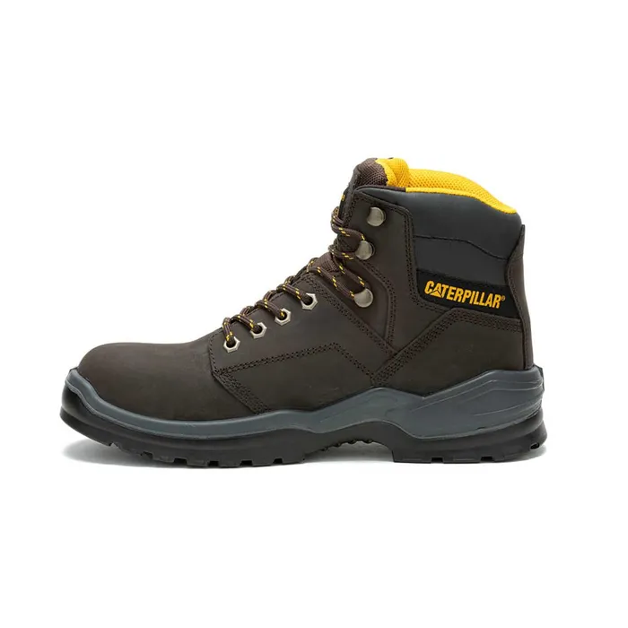 Cat Footwear Steel Toe Men039s Striver Steel Toe Work Boot Brown 8211 Men