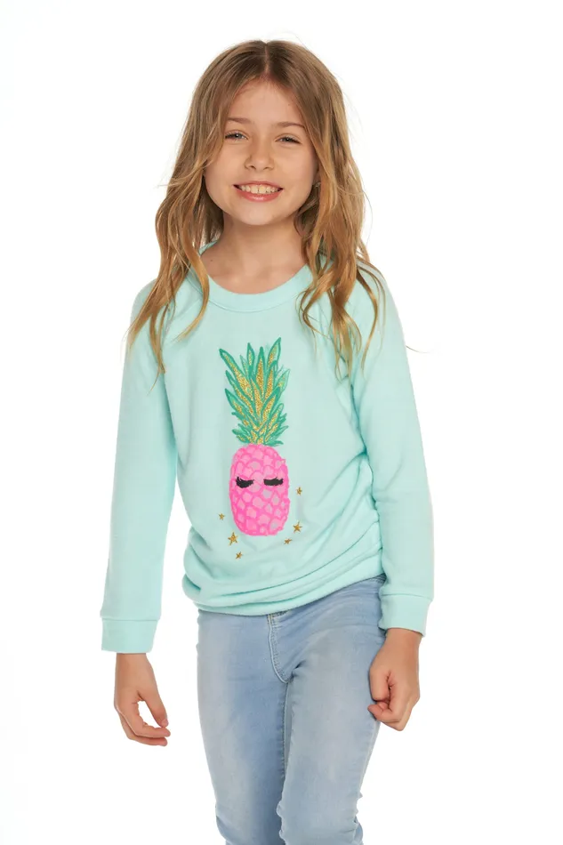 Chaser Brand Lashy Pineapple Girls Tops