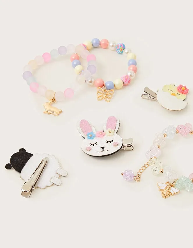 Children Easter Bracelet And Hair Clips Set Monsoon Girls039 Jewellery