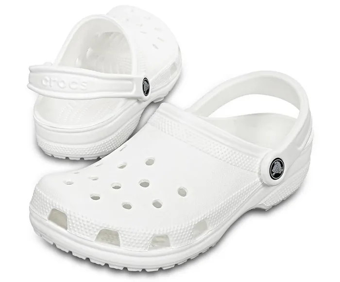 Crocs Classic Clog White WomensMens Clogs