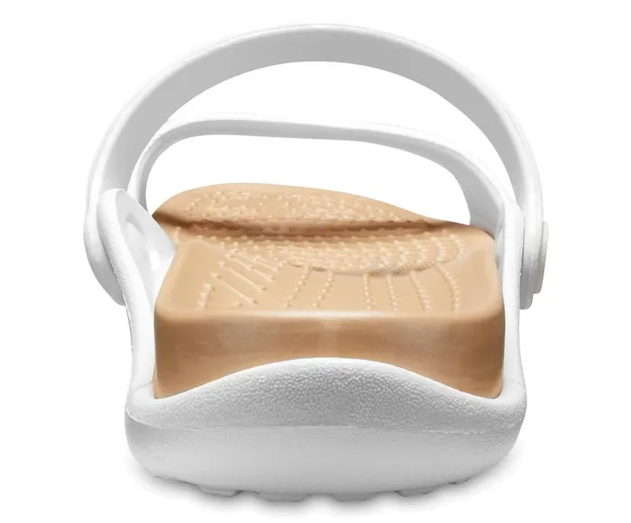 Crocs Cleo Sandal Oyster Gold Womens Sandals