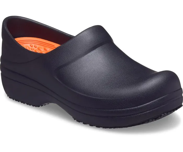 Crocs Womens Neria Pro II LiteRide Clog Black Womens Clogs