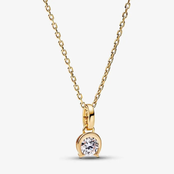 Dangle Charms Women Pandora Online Talisman 14k Gold Labgrown Diamond Horseshoe Pendant