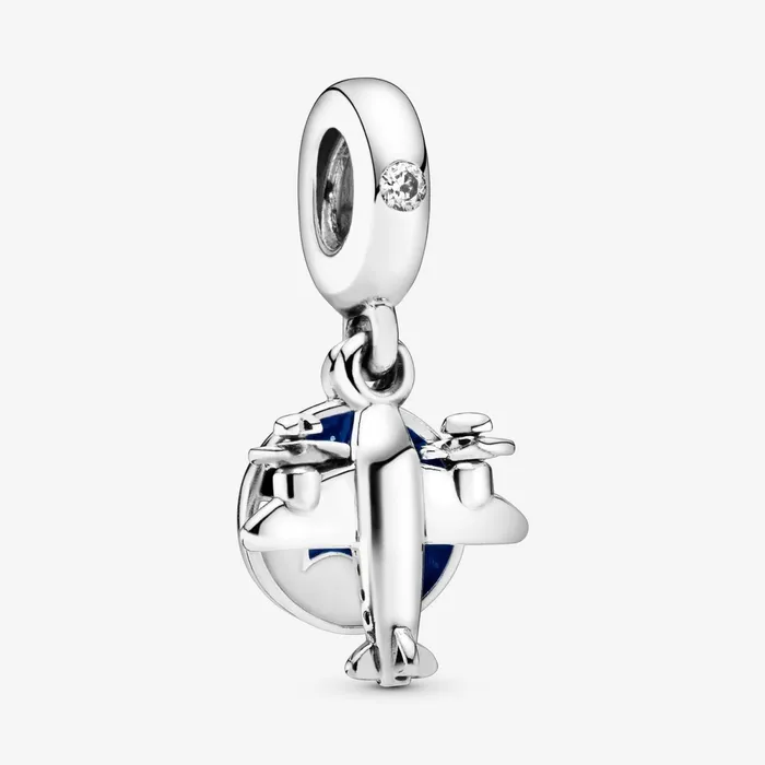 Dangle Charms Women Pandora Propeller Plane Dangle Charm