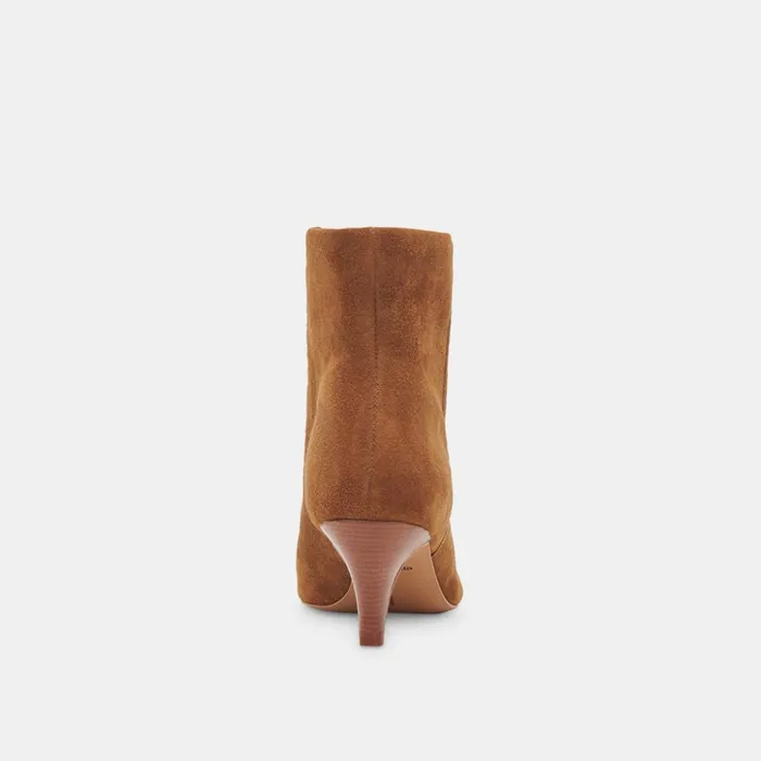 Dee Booties Brown Suede Women Dolce Vita Boots and Booties