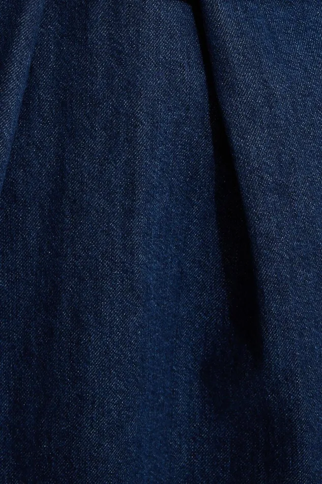 Dynamite Jeans and Denim Women Denim Trench Coat Blue