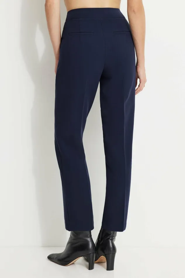 Dynamite Pants Women Emily Tailored Slim Ankle Pants Blue