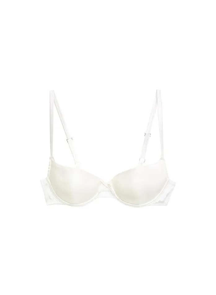 Fleur Du Mal Bridal Women Seamless Luxe Balconette Bra Ivory Fleur Du Mal Bridal Women Seamless Luxe Balconette Bra Ivory