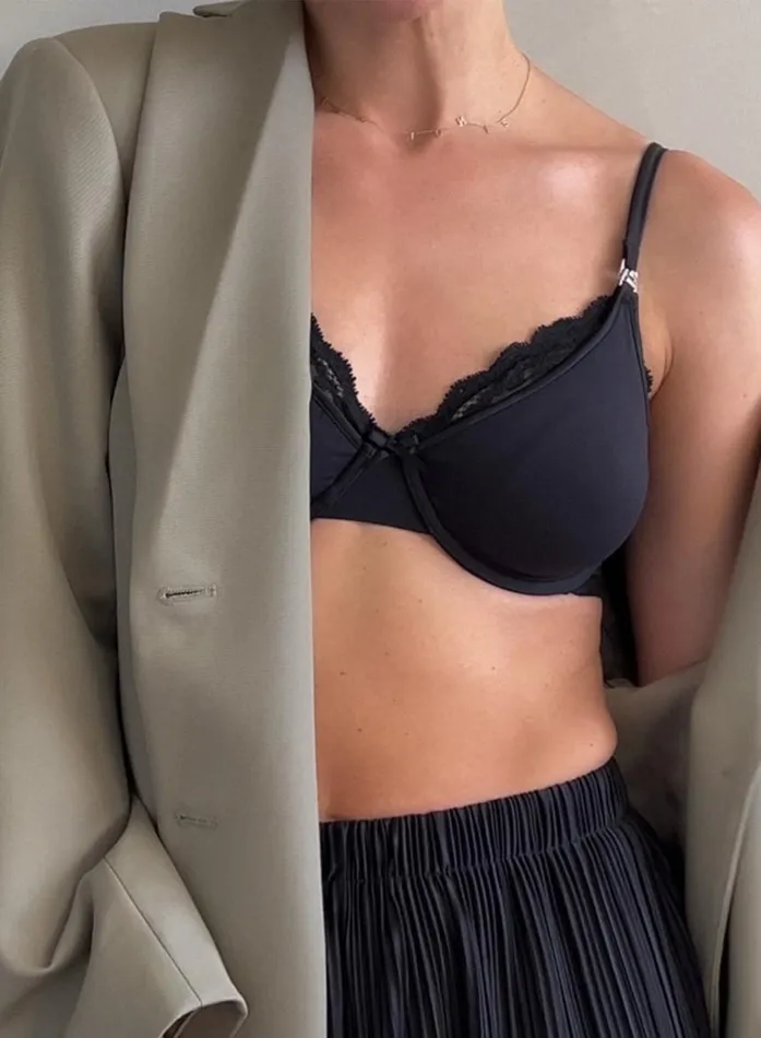 Fleur Du Mal Nursing Bra Women Charlotte Nursing Bra Black Fleur Du Mal Nursing Bra Women Charlotte Nursing Bra Black