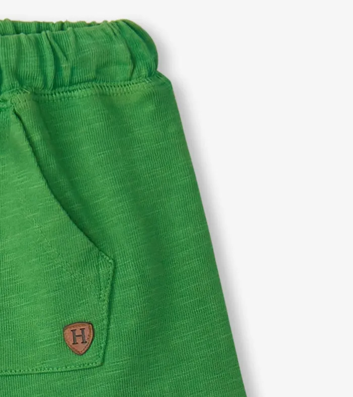 Hatley Baby and Toddler Boys Camp Green Kangaroo Shorts Baby and Toddler Bottoms