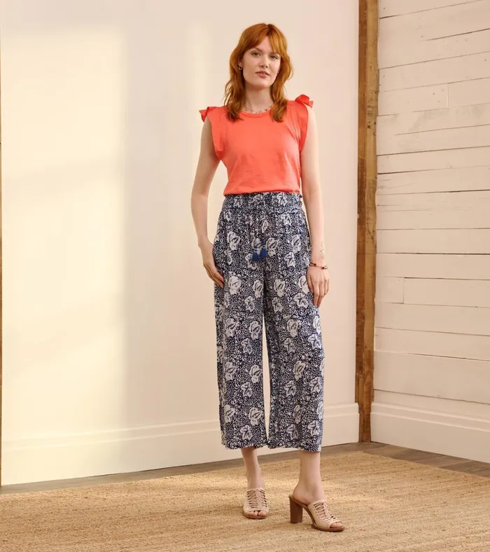 Hatley Cassie Pants 8211 Floral Shibori Women Bottoms