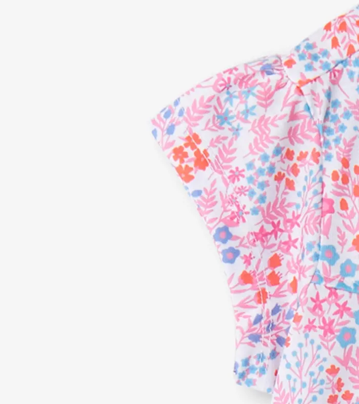 Hatley Girls Ditsy Floral Short Sleeve Nightgown Girls Sleepwear